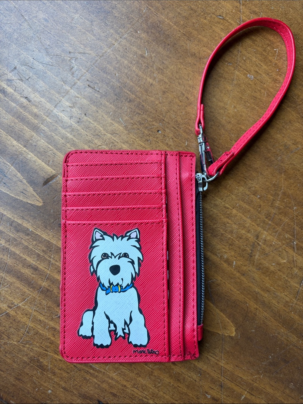 Marc Tetro Westie Cardholder Coin Purse NWOT